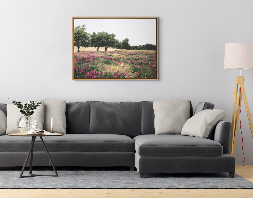 Sylvie Summer Lovin Framed Canvas by Patricia Hasz
