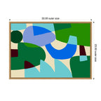 Composition II by Teresa Rego Framed Canvas Wall Art Print
