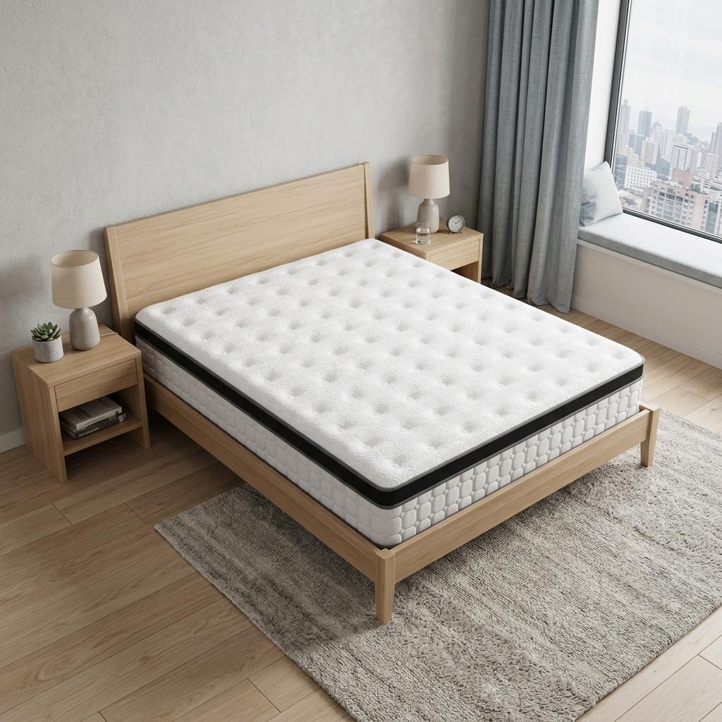 12 King Gel Memory Foam Hybrid Mattress