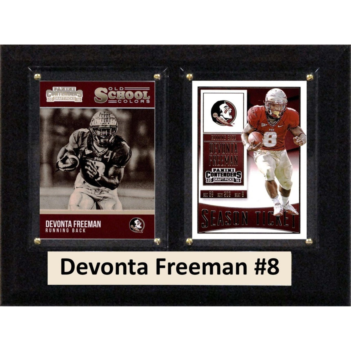 Ncaa 6 Inch X8 Inch  Devonta Freeman Florida State Seminoles Two Card Plaque