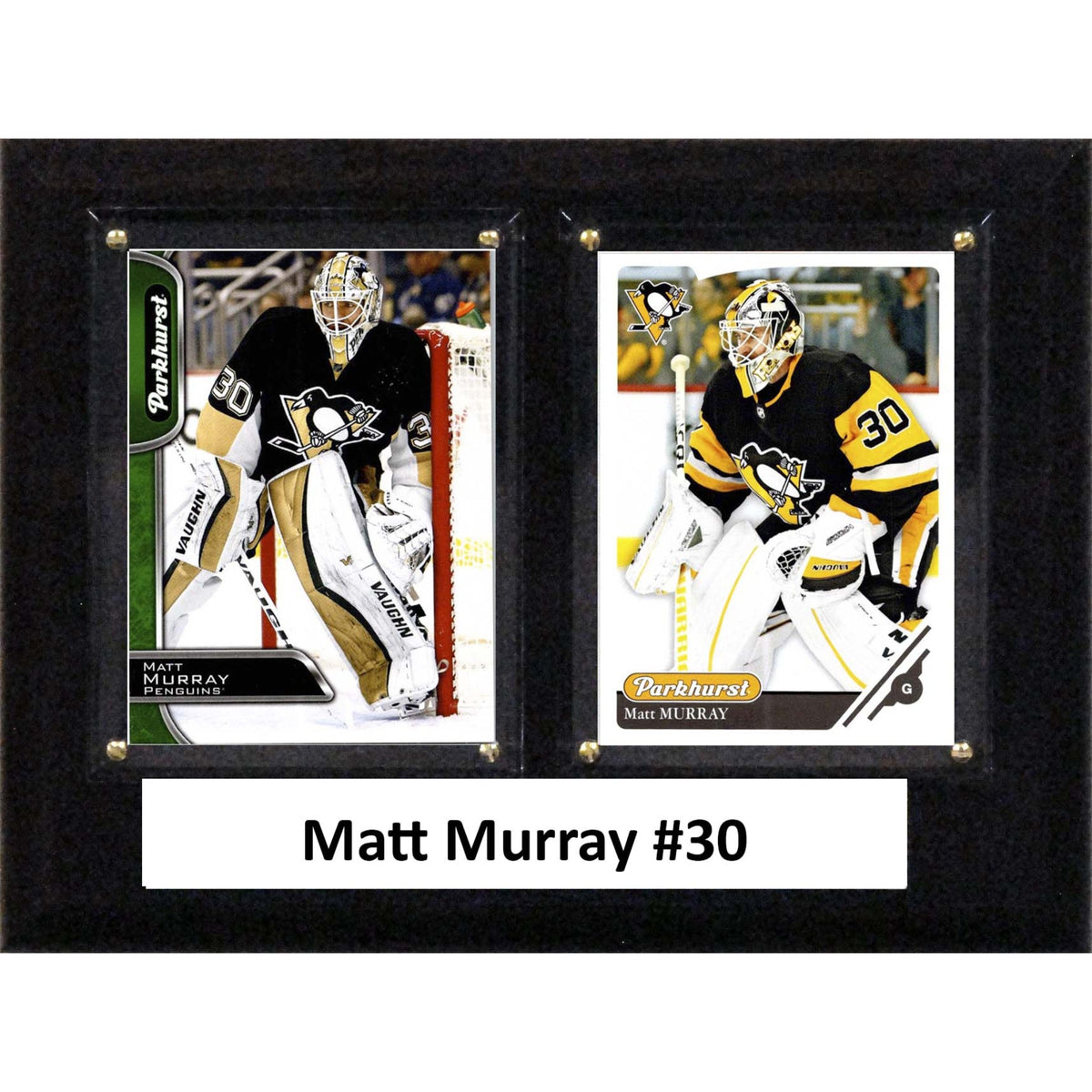 Nhl 6 Inch X8 Inch  Matt Murray Pittsburgh Penguins Two Card Plaque