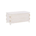 Brosnan Rope Cedar Chest White