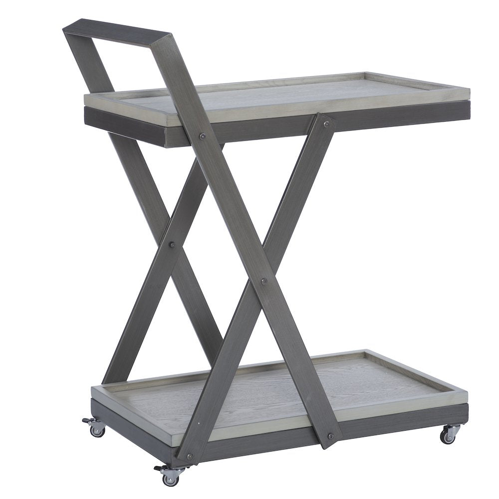 Elinore Bar Cart Pebble Gray