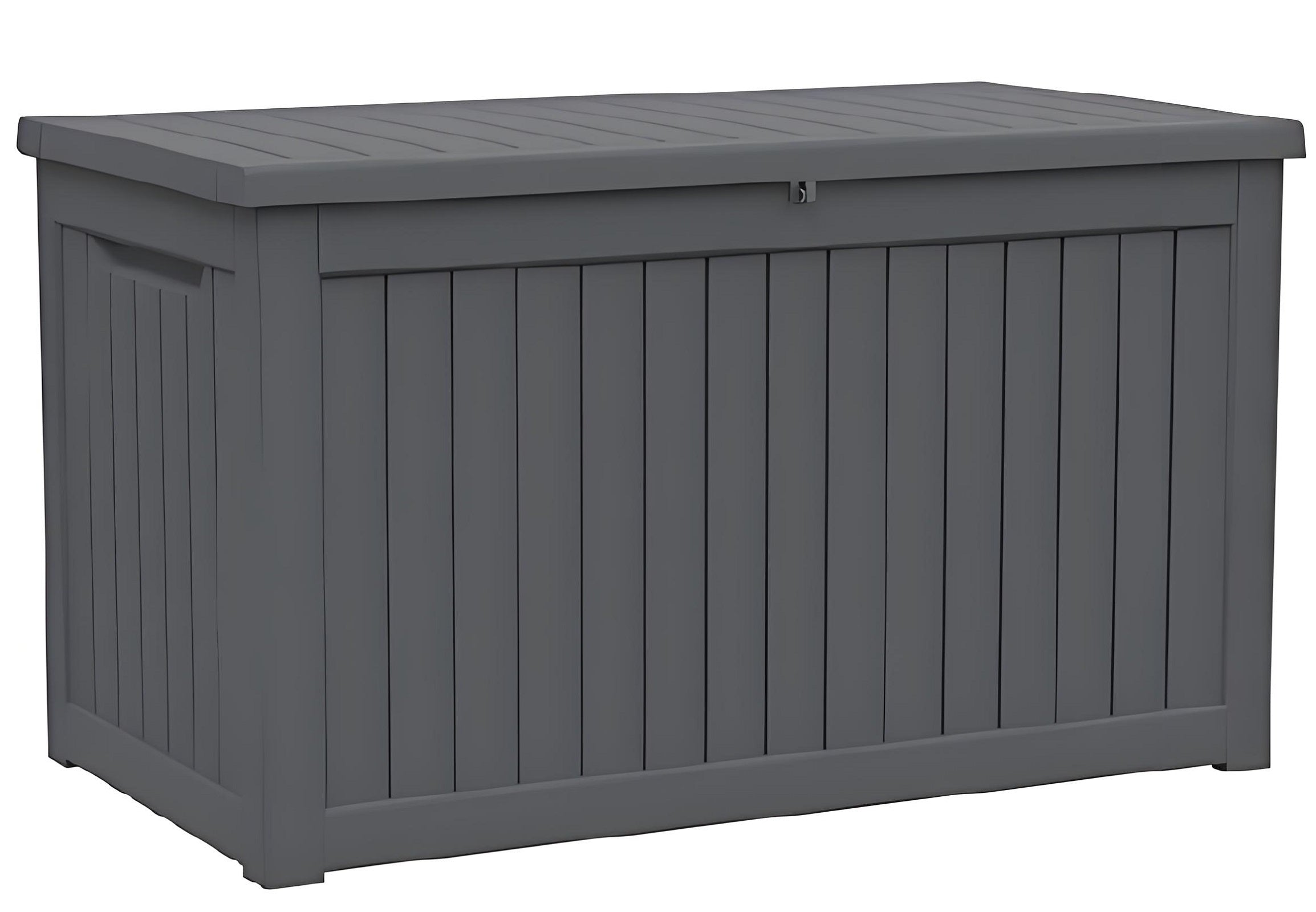 58 Black Polypropylene Water Resistant Deck Box