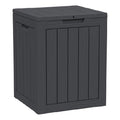 18 Black Polypropylene Water Resistant Deck Box