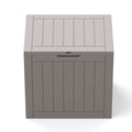 22 Light Brown Polypropylene Water Resistant Deck Box
