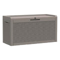 42 Light Brown Polypropylene Water Resistant Deck Box