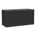 46 Black Polypropylene Water Resistant Deck Box