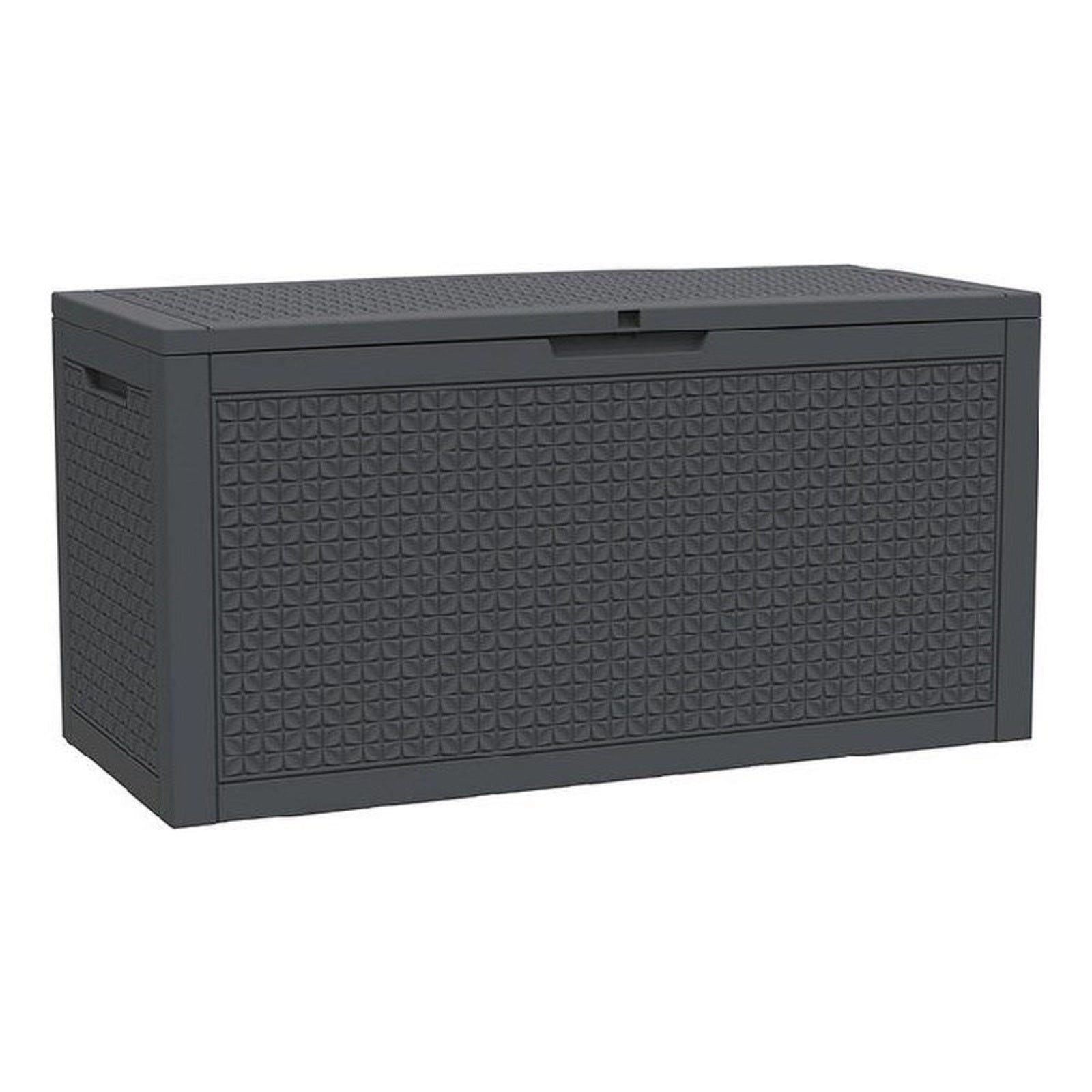 48 Black Polypropylene Water Resistant Deck Box