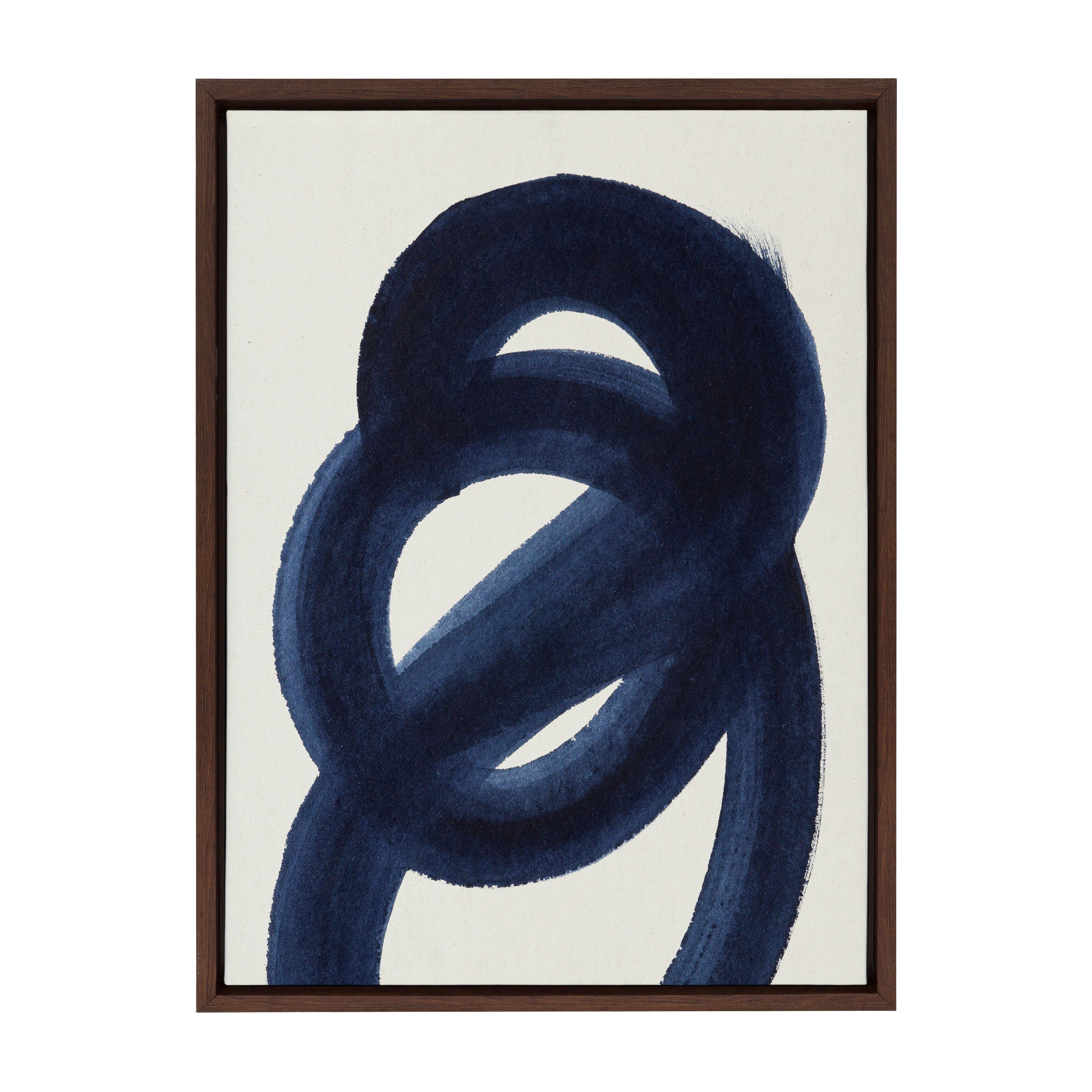Sylvie Japandi 18 Framed Canvas by Rocket Jack