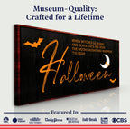 When Witches Halloween Wall Sign