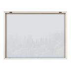 Blake Lush Green Forest on a Foggy Day Framed Printed Glass by The Creative Bunch Studio