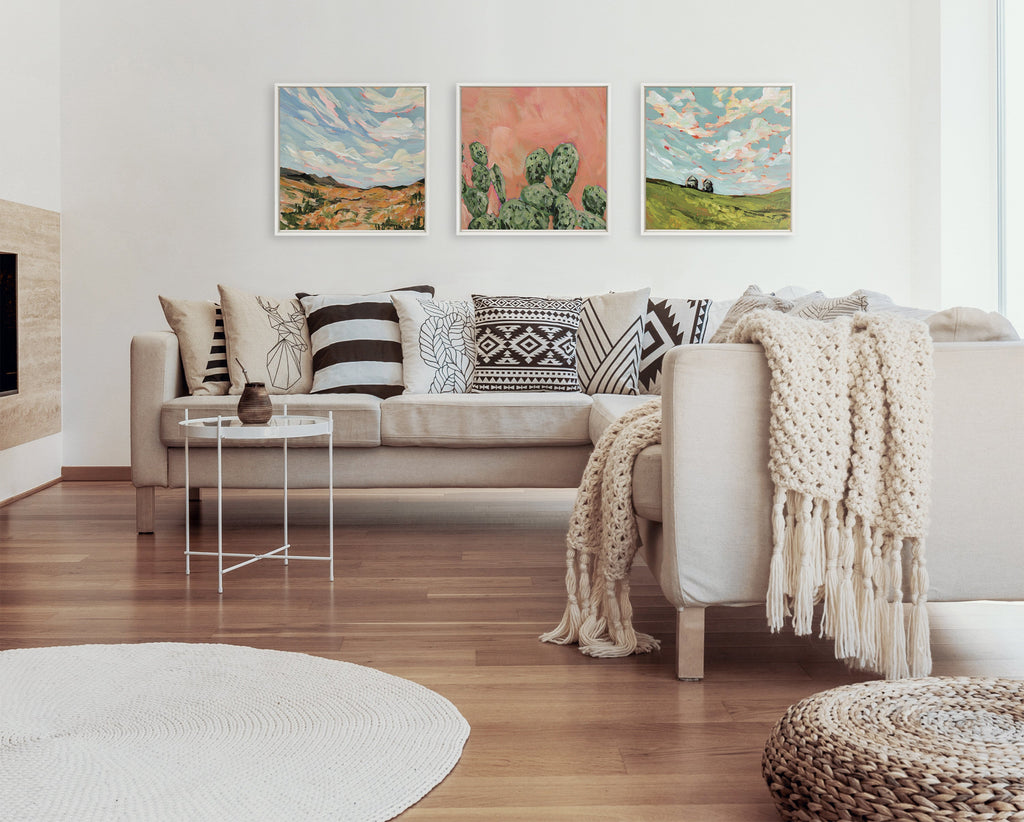 Sylvie California Framed Canvas by Emily Kenney