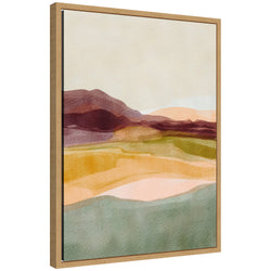 Sylvie Sunset Beauty Framed Canvas by Nikita Jariwala