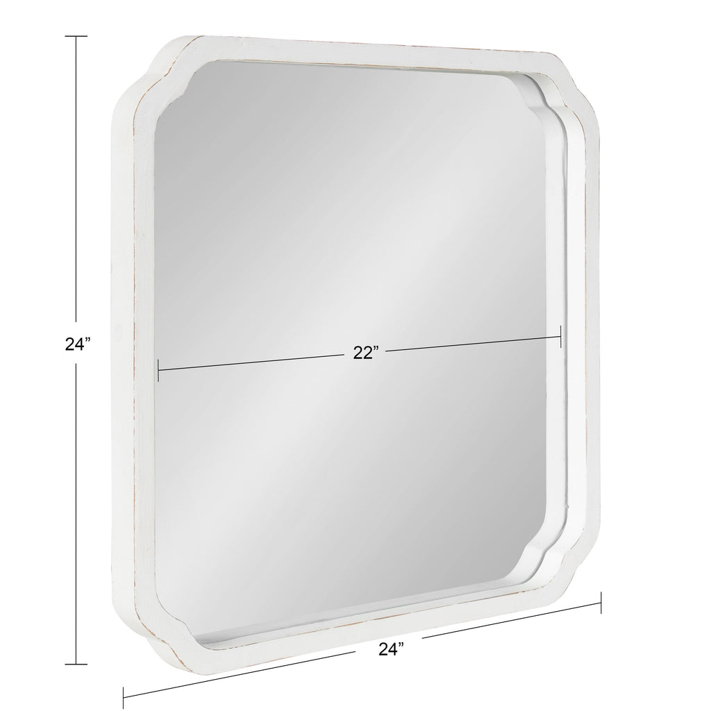 Marston Wood Framed Wall Mirror