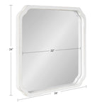 Marston Wood Framed Wall Mirror