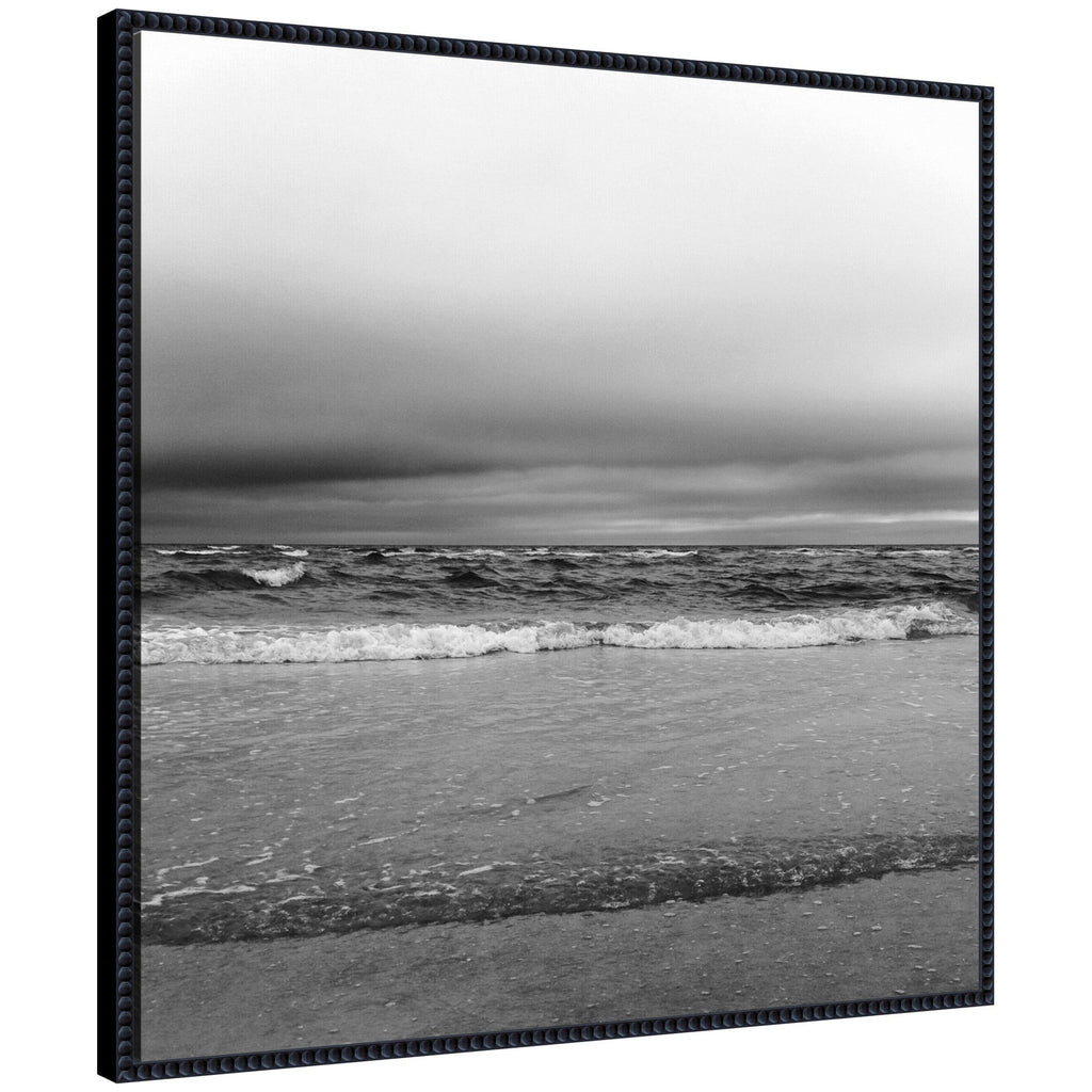 Sylvie Life Is A Beach Framed Canvas by Stephanie Klatt