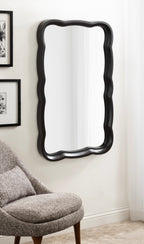 Hatherleigh Scallop Wood Wall Mirror