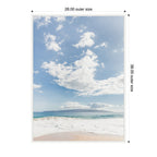 Sylvie Beach Framed Canvas by Alicia Abla