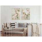 Bloom No. 1 & No. 2 2 Piece Framed Canvas Wall Art Set by Amy Lighthall