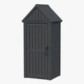 64 Black Heavy Duty Plastic Garden Accents Accessories