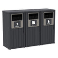 35 Black Heavy Duty Plastic Garden Accents Accessories