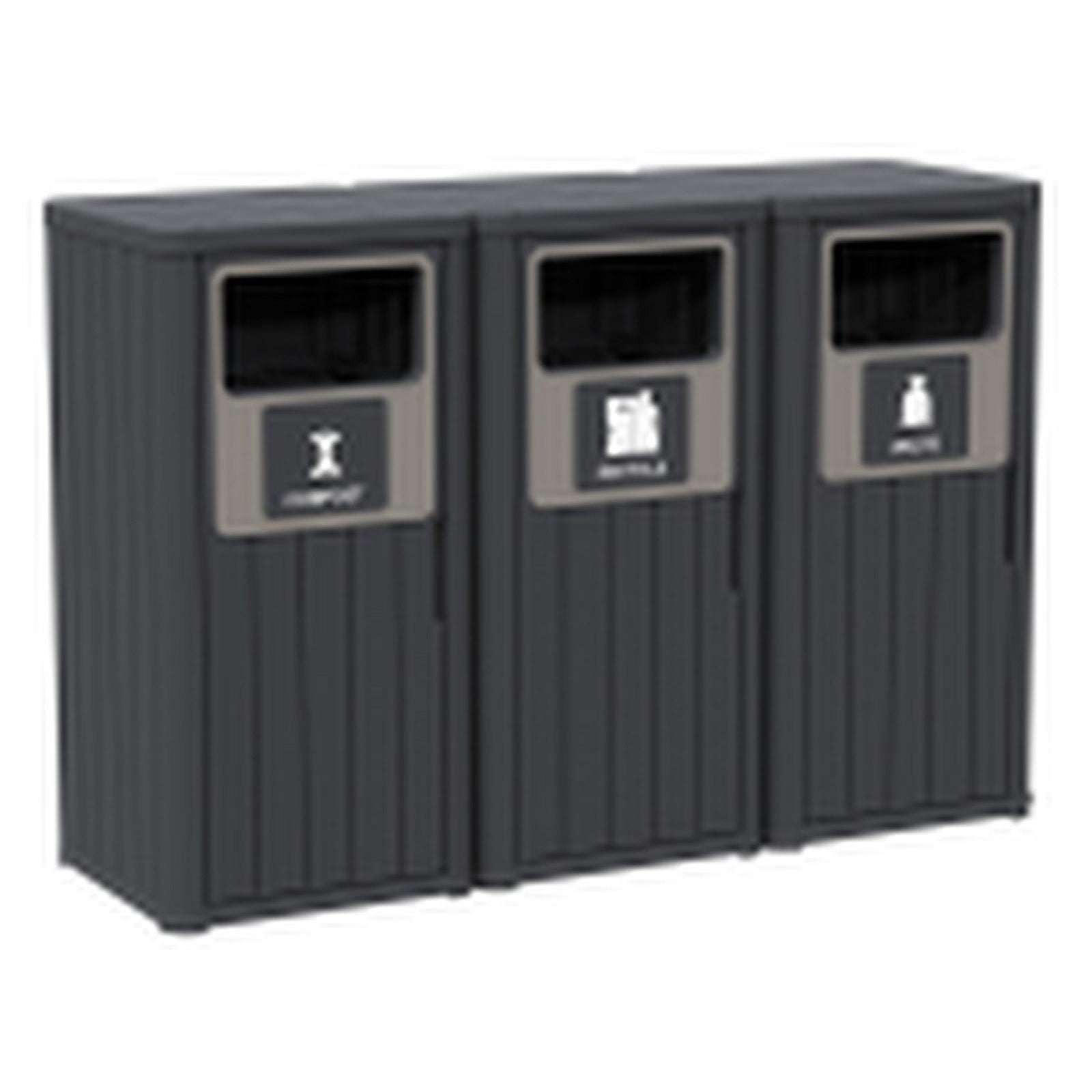 35 Black Heavy Duty Plastic Garden Accents Accessories