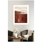 Framed Art Earthen Abstract by Nikita Jariwala