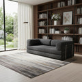 82 Gray Chenille Convertible Futon Sleeper Sofa