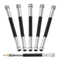 Yacsejao Pencil Extenders 5Pcs Adjustable Pencil Lengthener Tool Coupling Device For School Art Writing