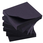 YXTH Black Sticky Notes, 3x3 Inch, 6 Pads, 100 Sheets/Pad, Self-Stick Post-it Notes for Office, School, Home Use
