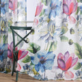 Taisier Home Stylish Living Elegant Abstract Colorful Curtains Printed,Colorful Sheer Curtain Print,Fashion Curtain 63 Inch Lent