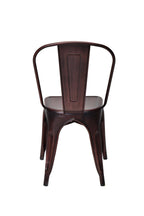 Commercial Seating Products Oscar Metal Dining Chairs, Rose Gold