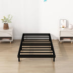 Upcanso Twin Box Spring Bed Base 2 Inch, Low Profile Metal Boxspring Twin Bunkie Board 2 Inch, 2000 Lbs Max Weight Capacity Mattress Foundation, Noise-Free, Easy Assembly