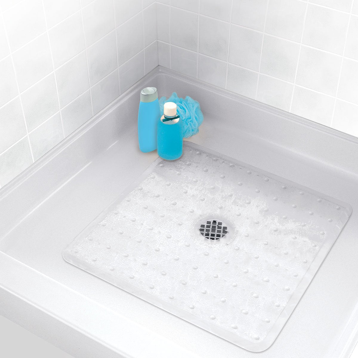 AquaTouch Shower Stall Mat, Clear