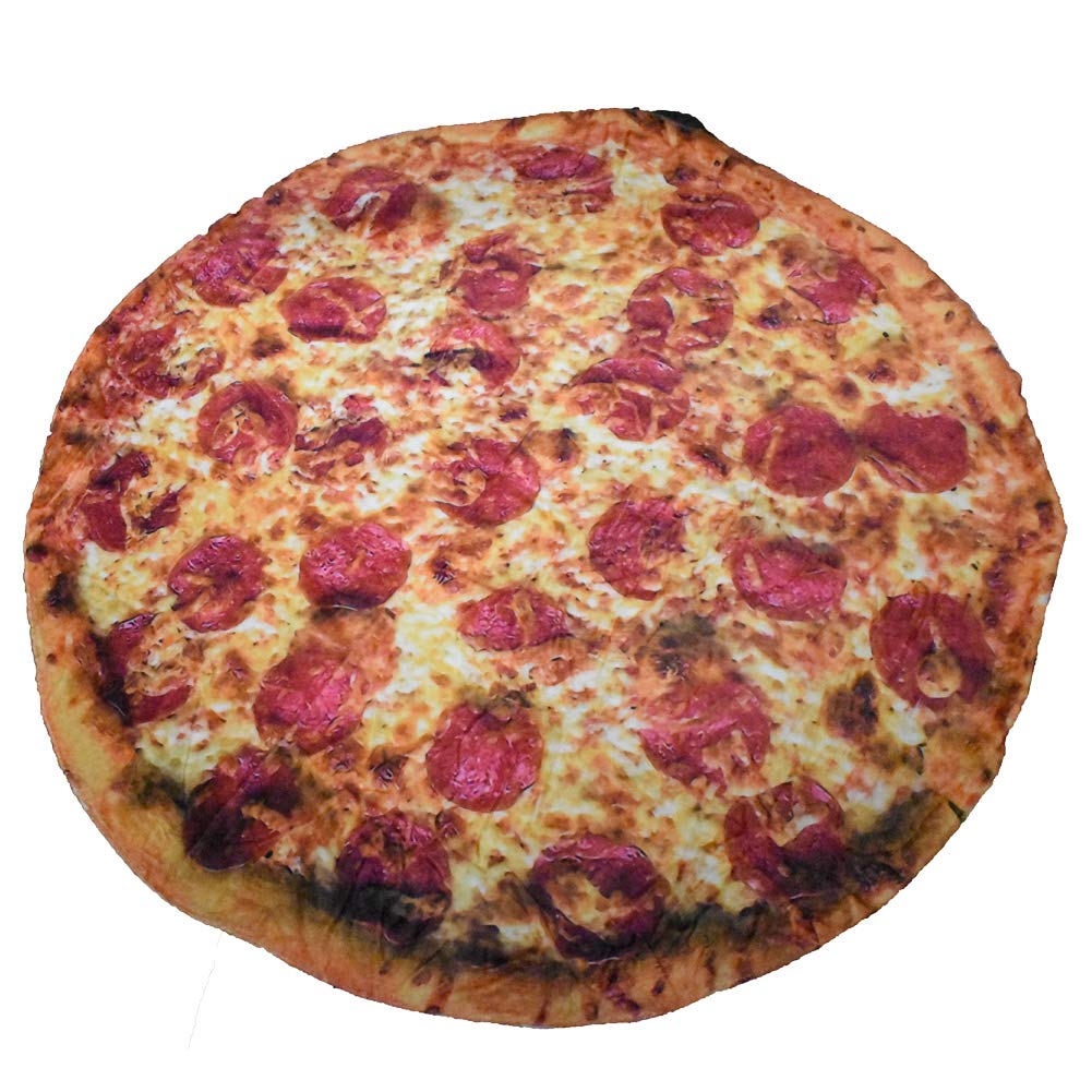 Super Soft Pizza Throw Blanket 60' Fleece Novelty Food Wrap