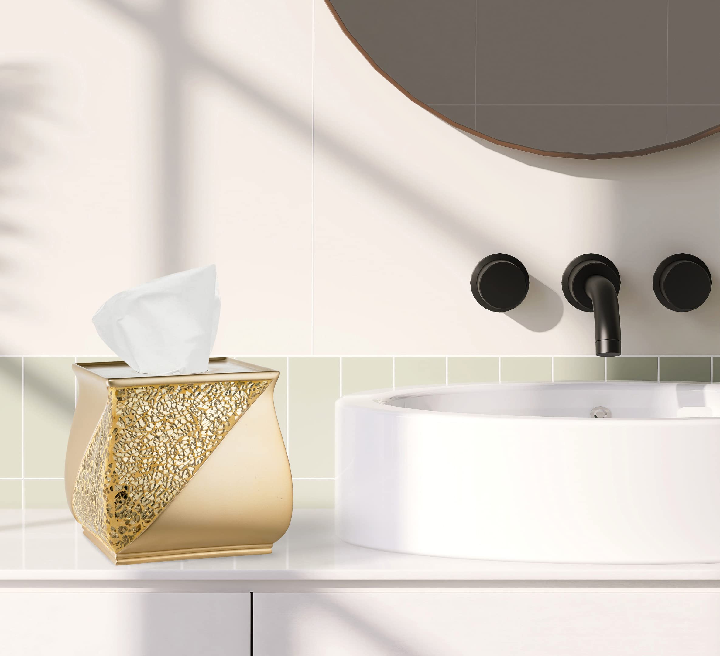 Popular Bath Champagne Sinatra, Tissue Box