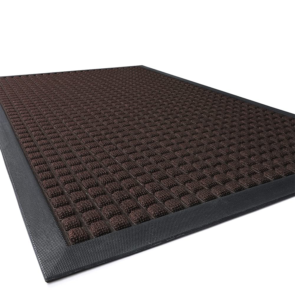 Montvoo-Door Mat Outdoor Indoor Entrance Doormat-Thick Front Door Welcome Mat Absorbent Outdoor Entrance Non Slip Entryway Rugs