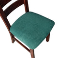 Genina Seat Covers For Dining Room Chair Seat Slipcovers Kitchen Chair Covers (Teal, 4 Pcs)