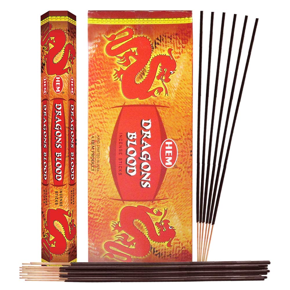 Dragons Blood Incense Sticks And Incense Stick Holder Bundle Insence Insense Hem Incense Sticks