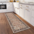 Dalyn Rugs Jericho Jc10 Linen 2'6" X 12' Rectangle Soft Runner Rug, Easy Clean, Non Shedding, Bedroom, Entry, Living Room, Dining Room, Kitchen Rug