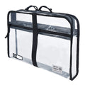 Rough Enough Clear Plastic File Folder Important Document Bag Organizer Art Portfolio Case For A4 Paper Teacher Student School S