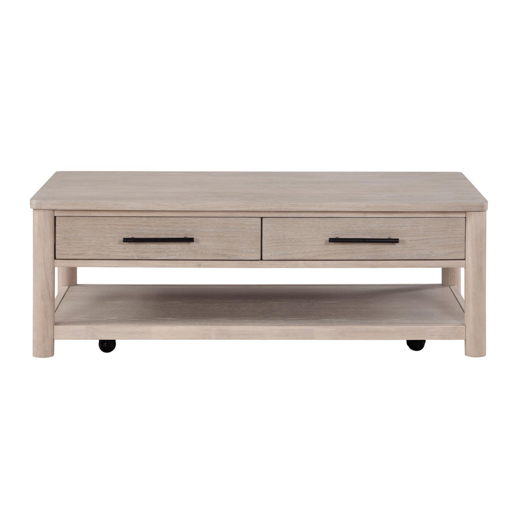 Steve Silver Furniture Gabby Cocktail Coffee Table, White