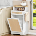 HOOBRO 10 Gallon Tilt Out Trash Can Cabinet