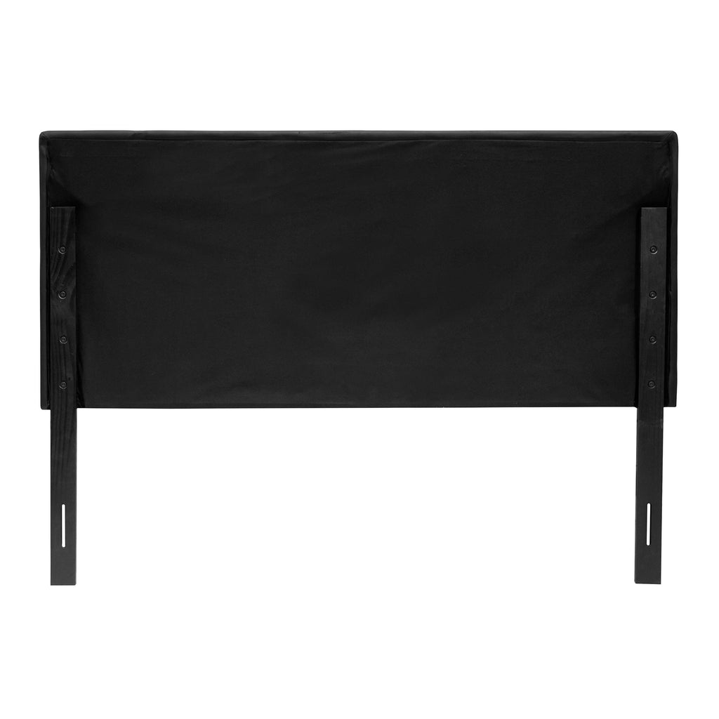 Best Master Furniture Hope Tufted Vinyl Upholstered Headboard, Queen/Full, White