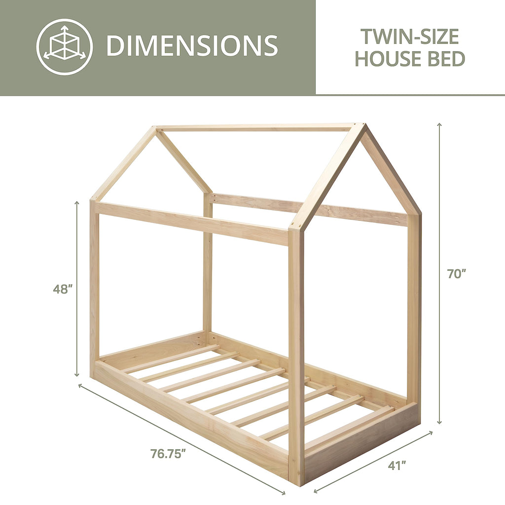 American Furniture Classics Model Twin S Twin Size House Bed