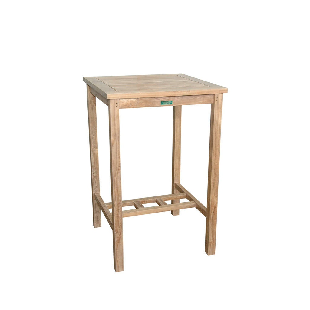 Anderson Teak Avalon 27'' Square Bar Table