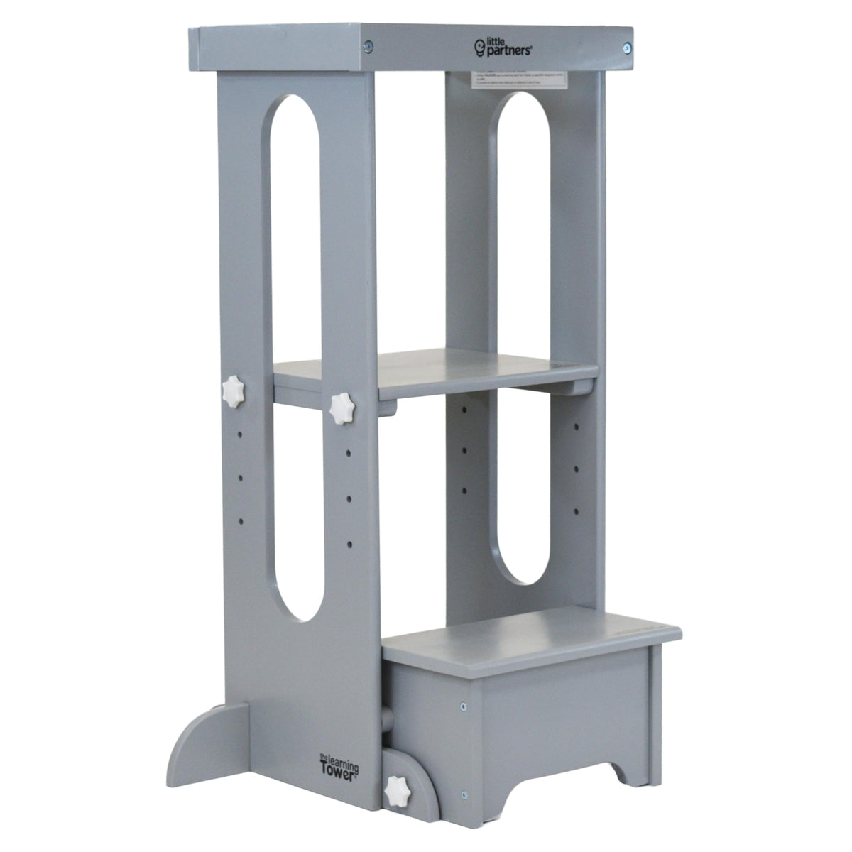 Little Partners Learning Tower Toddler Tower, Explore 'N Store Montessori Kitchen Tower For Cooking And Learning, 22.28' L X 19