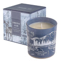 ROMIIE ZOI Christmas Scented Jar Candle - 6oz Soy Wax Candle - Christmas Glade Infused with Winter Woods Aroma - with Beautiful 