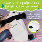Memory Mates Booski The Panda Memory Foam Pillow Plush,15    Stuffed Animal